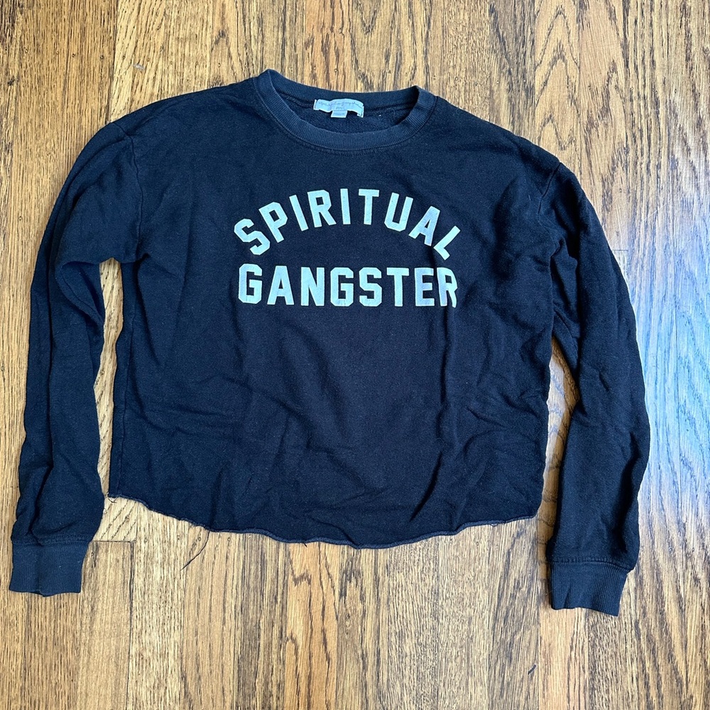 Spiritual Gangster Cropped Crewneck Sweatshirt. Women’s small.